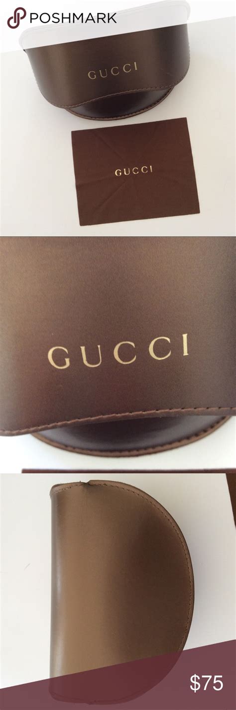 gucci large sunglass case|Gucci sunglass cases for sale.